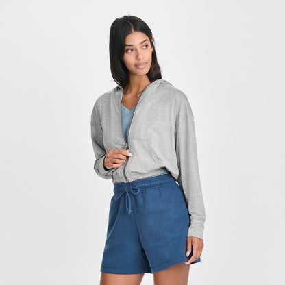 Eddie Bauer Women's Sightseer Cropped Full-Zip Hoodie product image