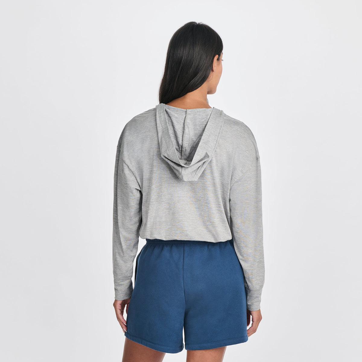 Eddie Bauer Women's Sightseer Cropped Full-Zip Hoodie alternate view 3