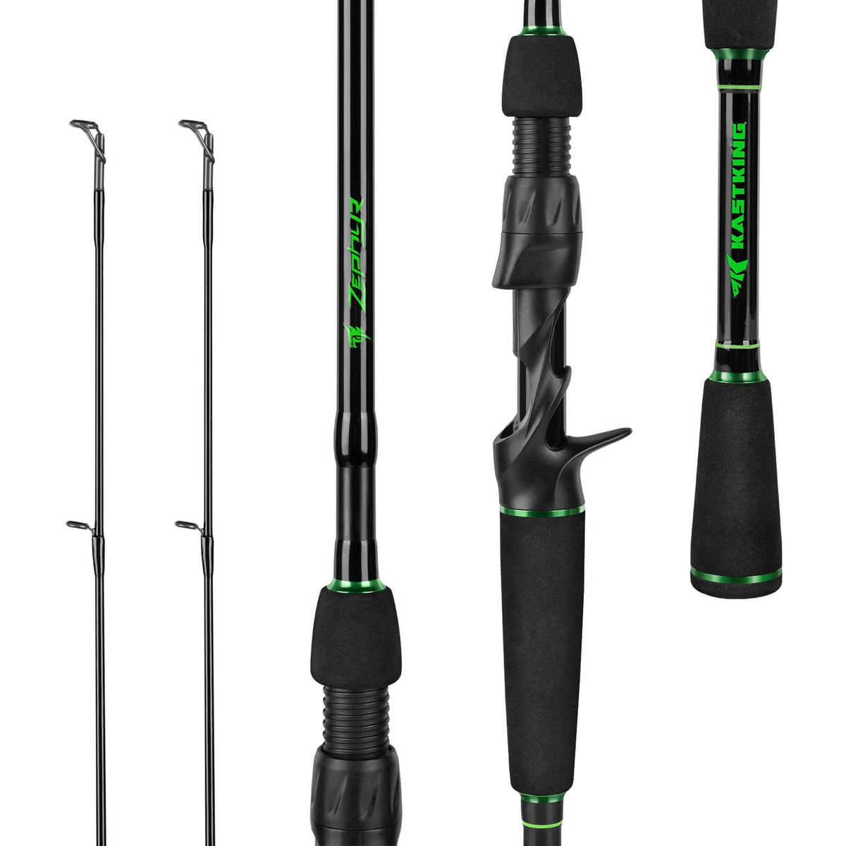 KastKing Zephyr Dual-Tip Casting Rod by KastKing
