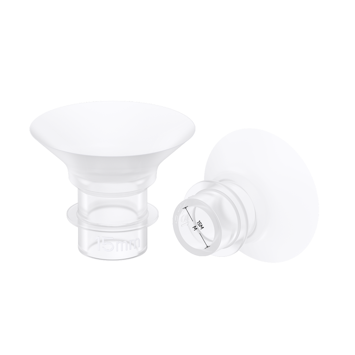 eufy 15 mm Sizing Insert (2-Pack) for Wearable Breast Pump E10 / E20 / S1 / S1 Pro E10 / E20 / S1 / S1 Pro Sizing Insert 15mm*2