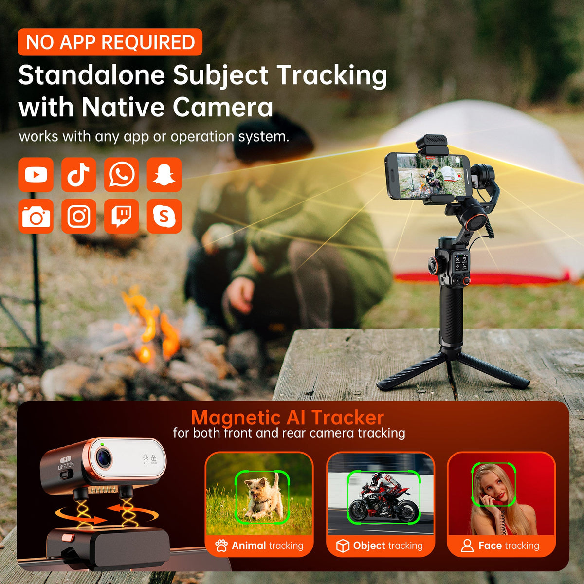 Hohem iSteady M7 phone gimbal Creator Kit alternate view 3
