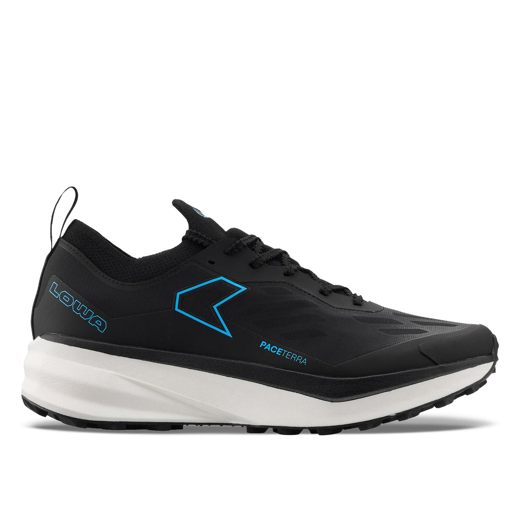 Paceterra - Black/Sky Blue by LOWA