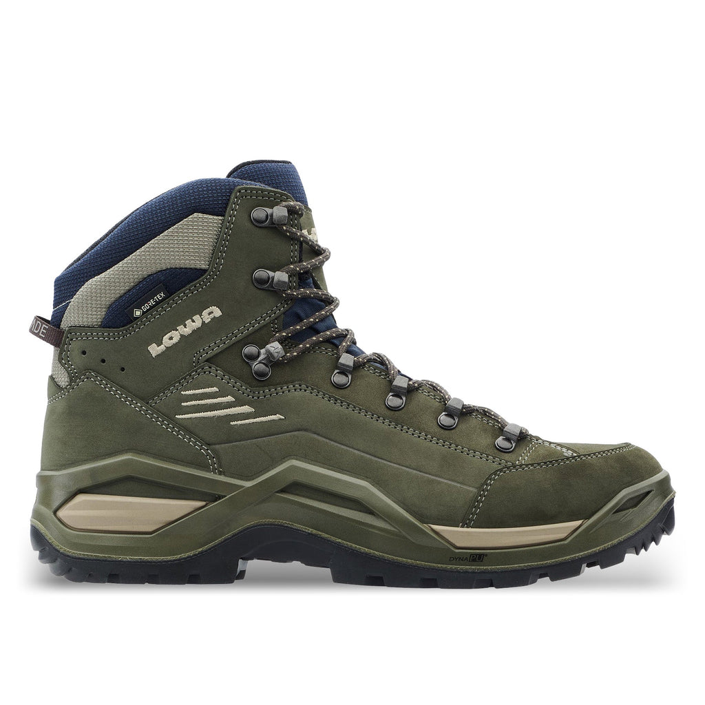 Renegade Evo GTX Mid - Olive/Navy by LOWA