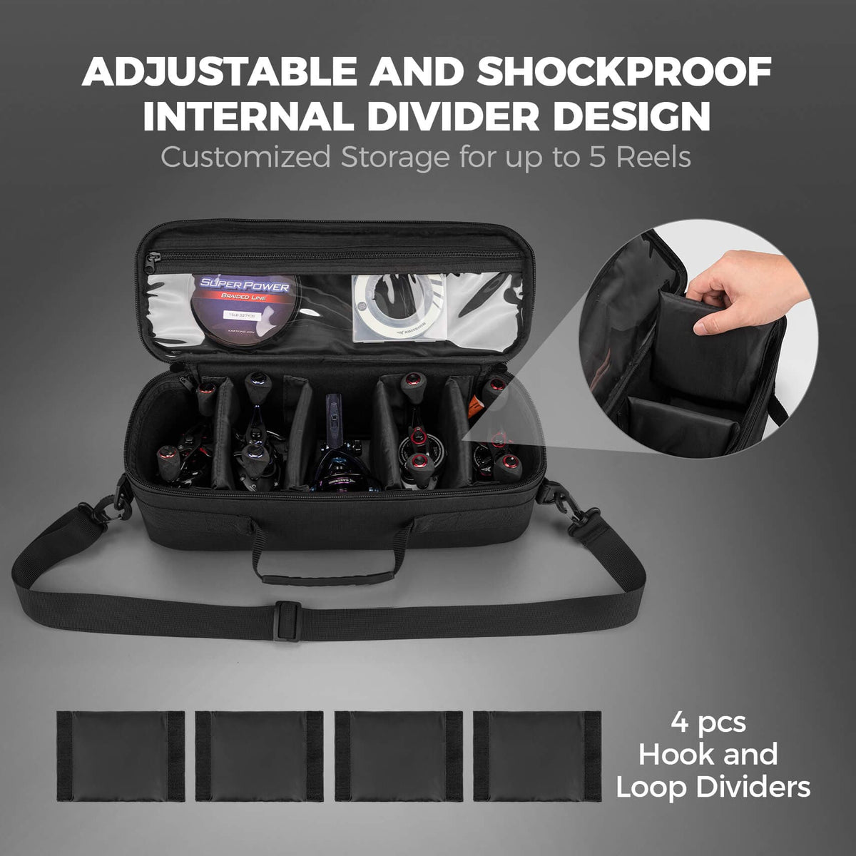 KastKing Fishing Reel Case Medium & Large product image 3