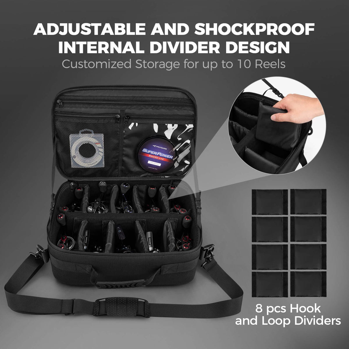 KastKing Fishing Reel Case Medium & Large product image 4