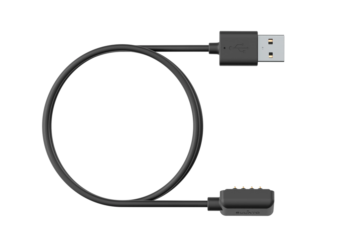 Suunto Black Magnetic USB Cable