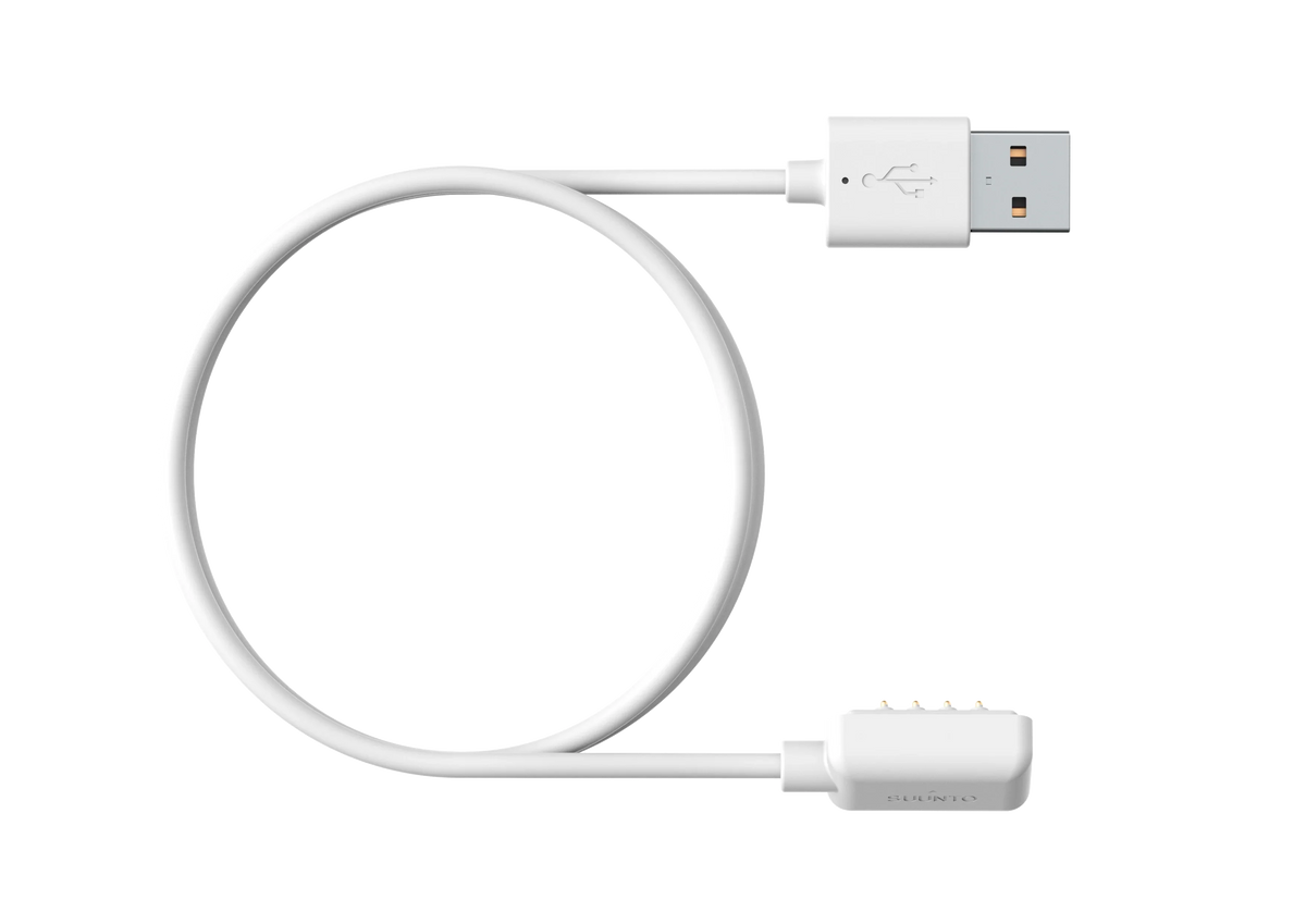 Suunto White Magnetic USB Cable