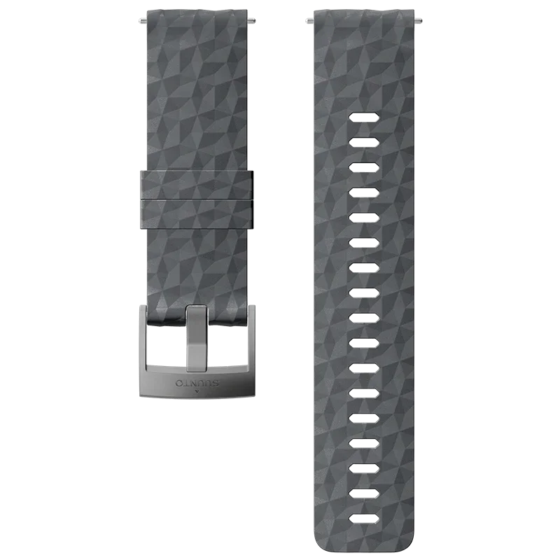Suunto 24mm Explore 1 Silicone Strap Graphite Gray Size M