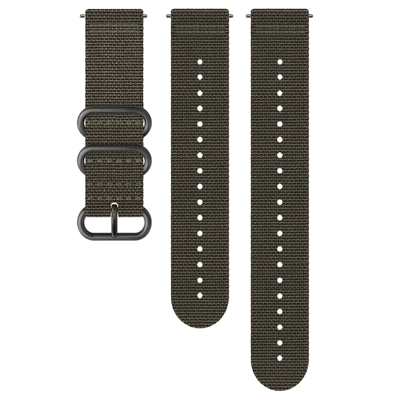 Suunto 24mm Explore 2 Textile Strap Foliage Gray Size M+L