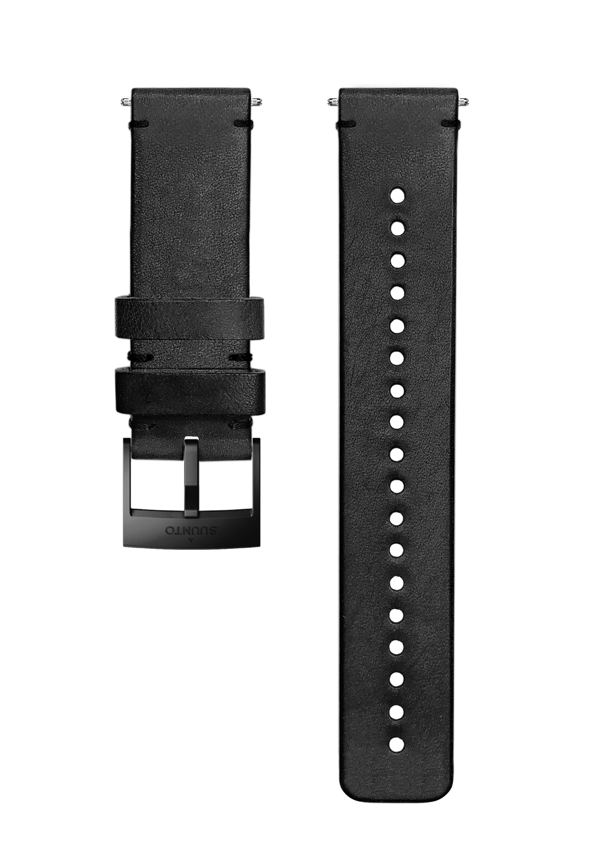 Suunto 24mm Urban 2 Leather Strap Black Black Size M
