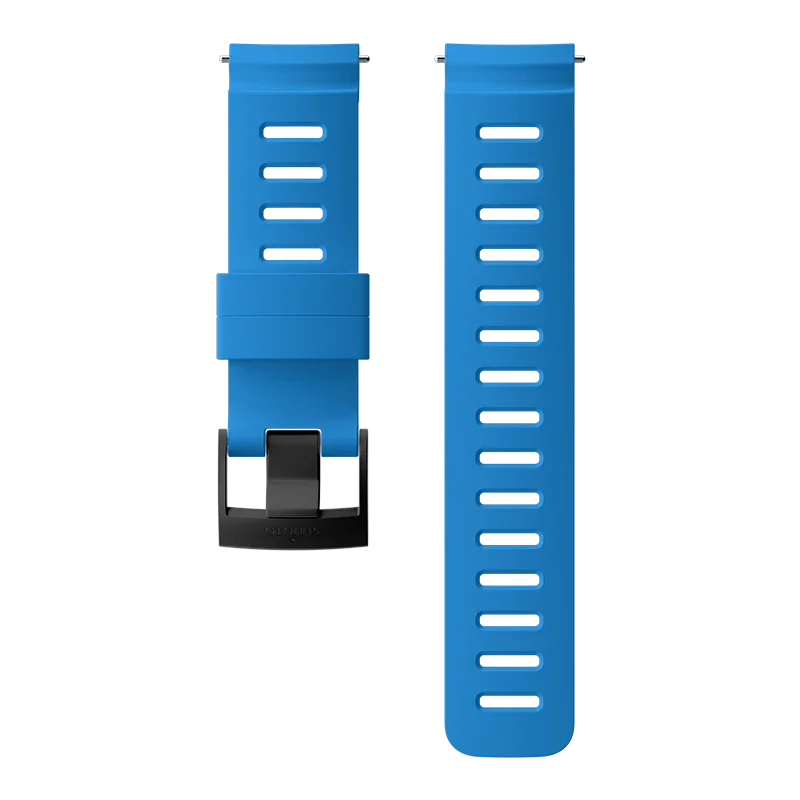 Suunto 24mm Dive 1 Silicone Strap Blue Black Size M