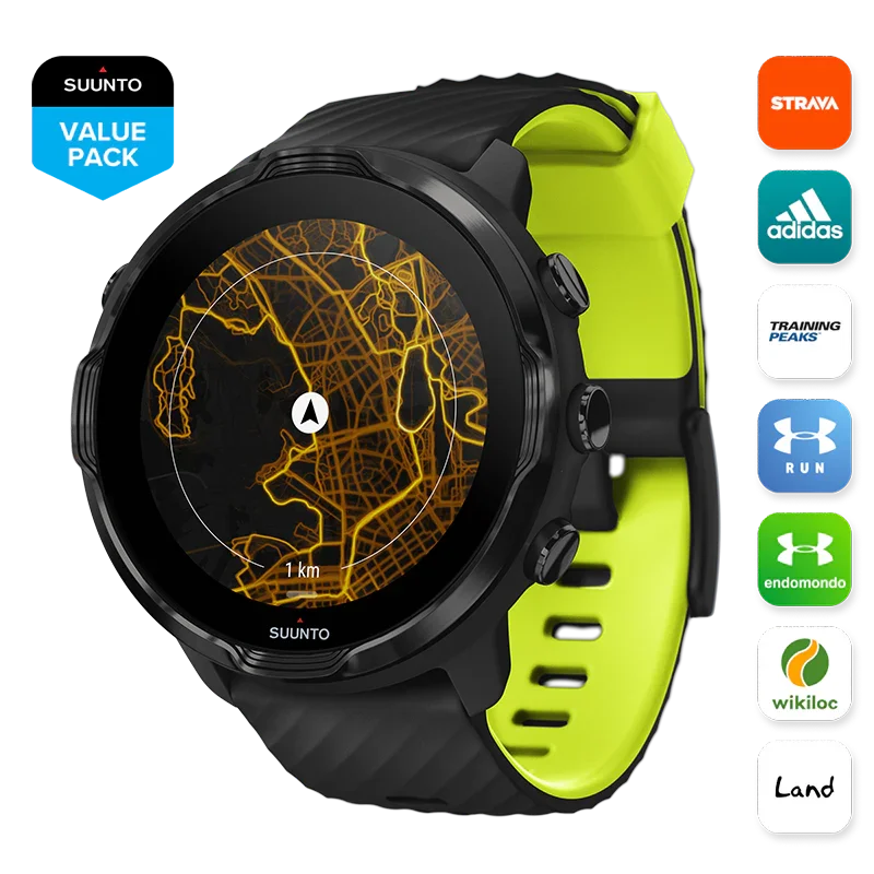 Suunto 7 Black Lime