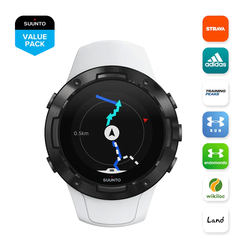 SUUNTO 5 White Black