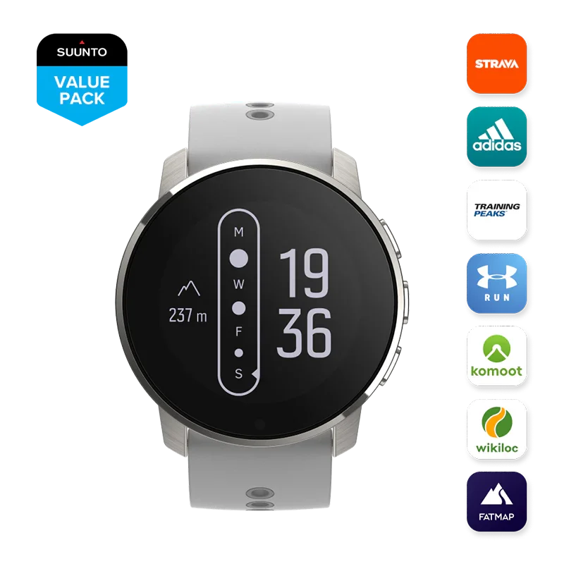 Suunto 9 Peak Birch White Titanium