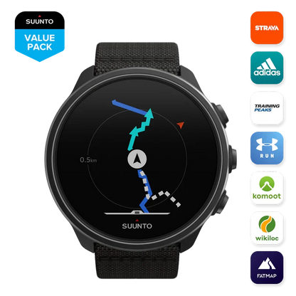Suunto 9 Baro Charcoal Black Titanium