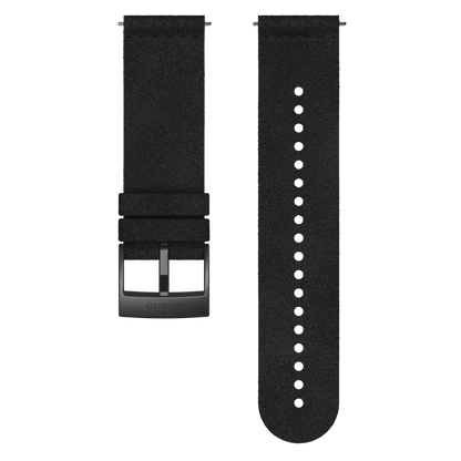 Suunto 24mm Urban 5 Microfiber Strap Black Black Size M