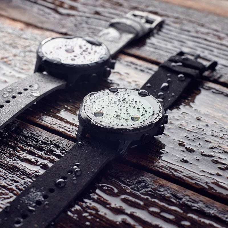Suunto 24mm Urban 5 Microfiber Strap Black Black Size M