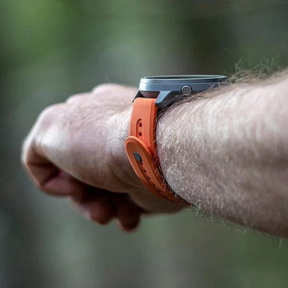 Suunto 24mm Athletic 7 Silicone Strap Granite Orange Size S+M