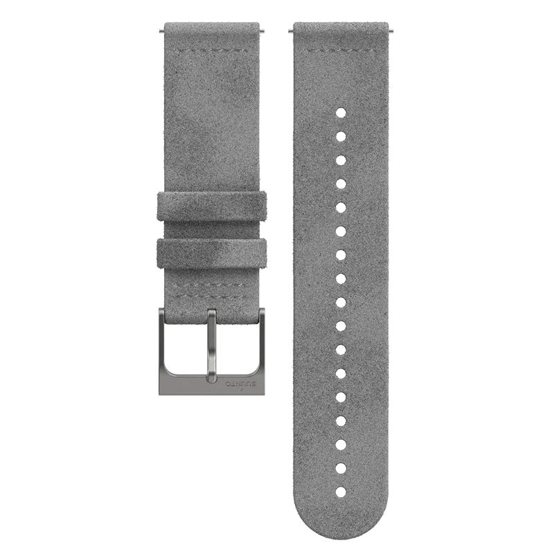 Suunto 22mm Urban 5 Microfiber Strap Stone Gray M