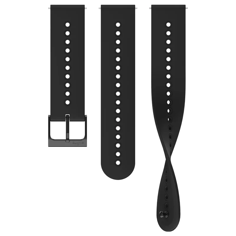 Suunto 22mm Urban 4 Silicone Strap All Black S+M