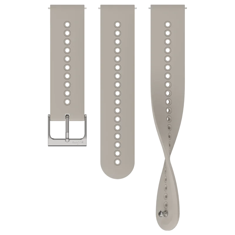 Suunto 22mm Urban 4 Silicone Strap Sand Gray S+M