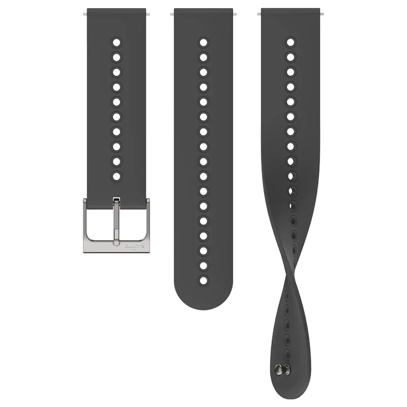 Suunto 22mm Urban 4 Silicone Strap Slate Gray S+M