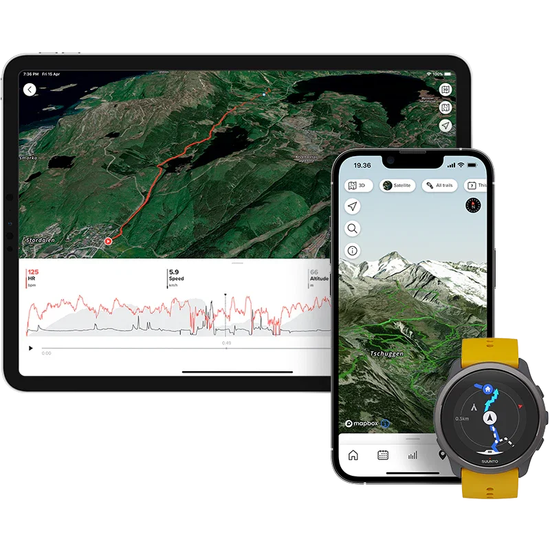 Suunto 5 Peak Ochre