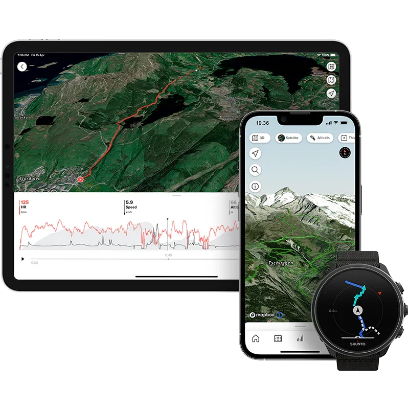 Suunto 9 Baro Charcoal Black Titanium
