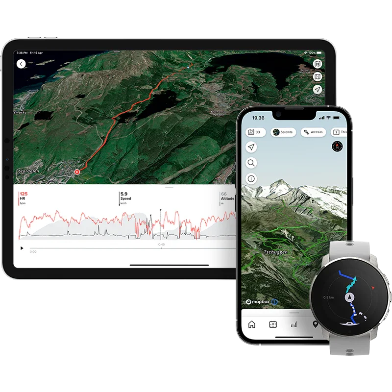 Suunto 9 Peak Birch White Titanium