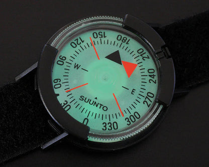 Suunto M-9/Black/Black/NH with Velcro Strap