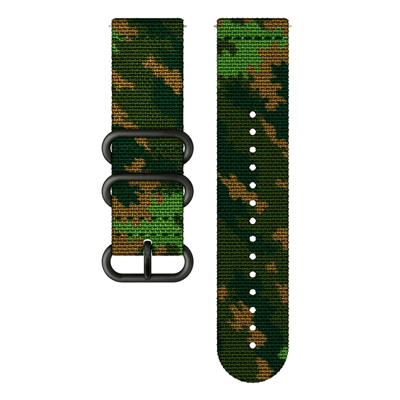 Suunto Traverse Alpha Woodland Textile Strap Kit