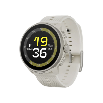 Suunto Run Frost Gray with Silicone Strap