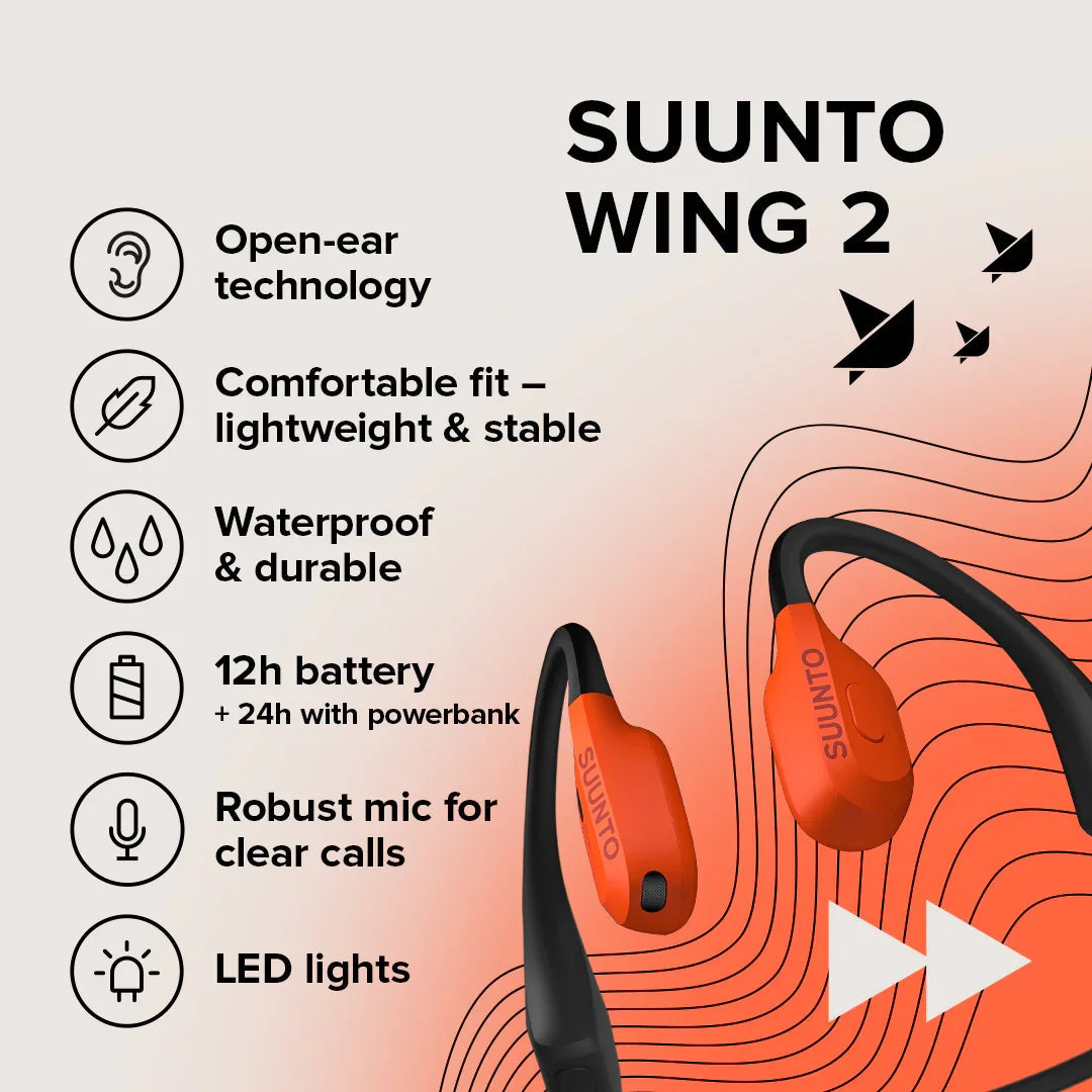 Suunto Wing 2 Coral Orange